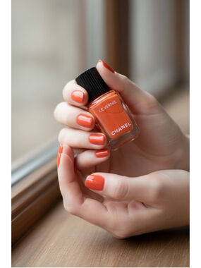 Chanel Le Vernis Nail 745 Cruise Orange 13ml Luxury Nail Color New No Box